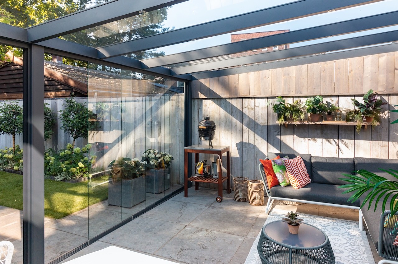 Glazen schuifwand - Dugreja Putten