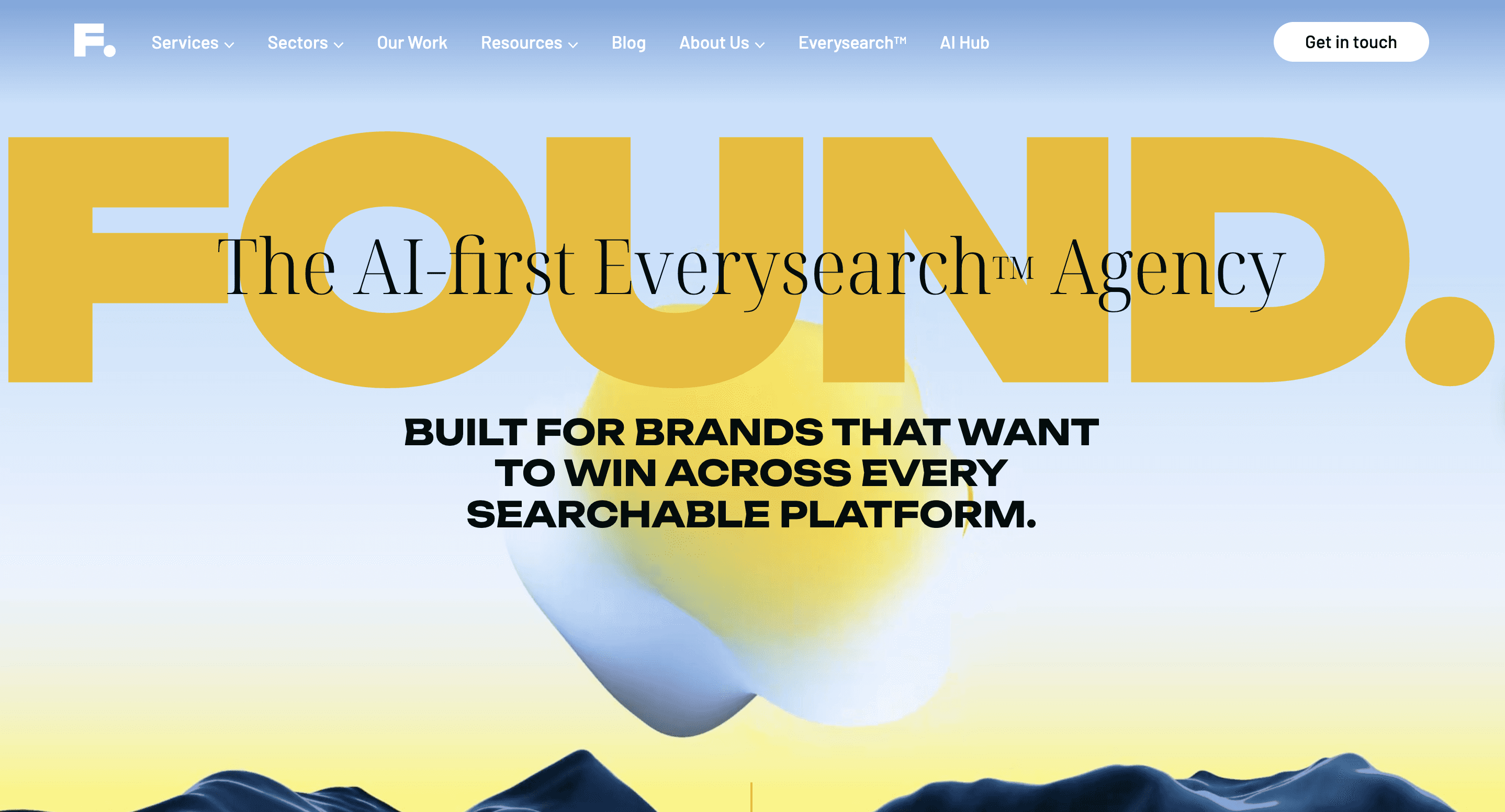 Found Agency Homepage