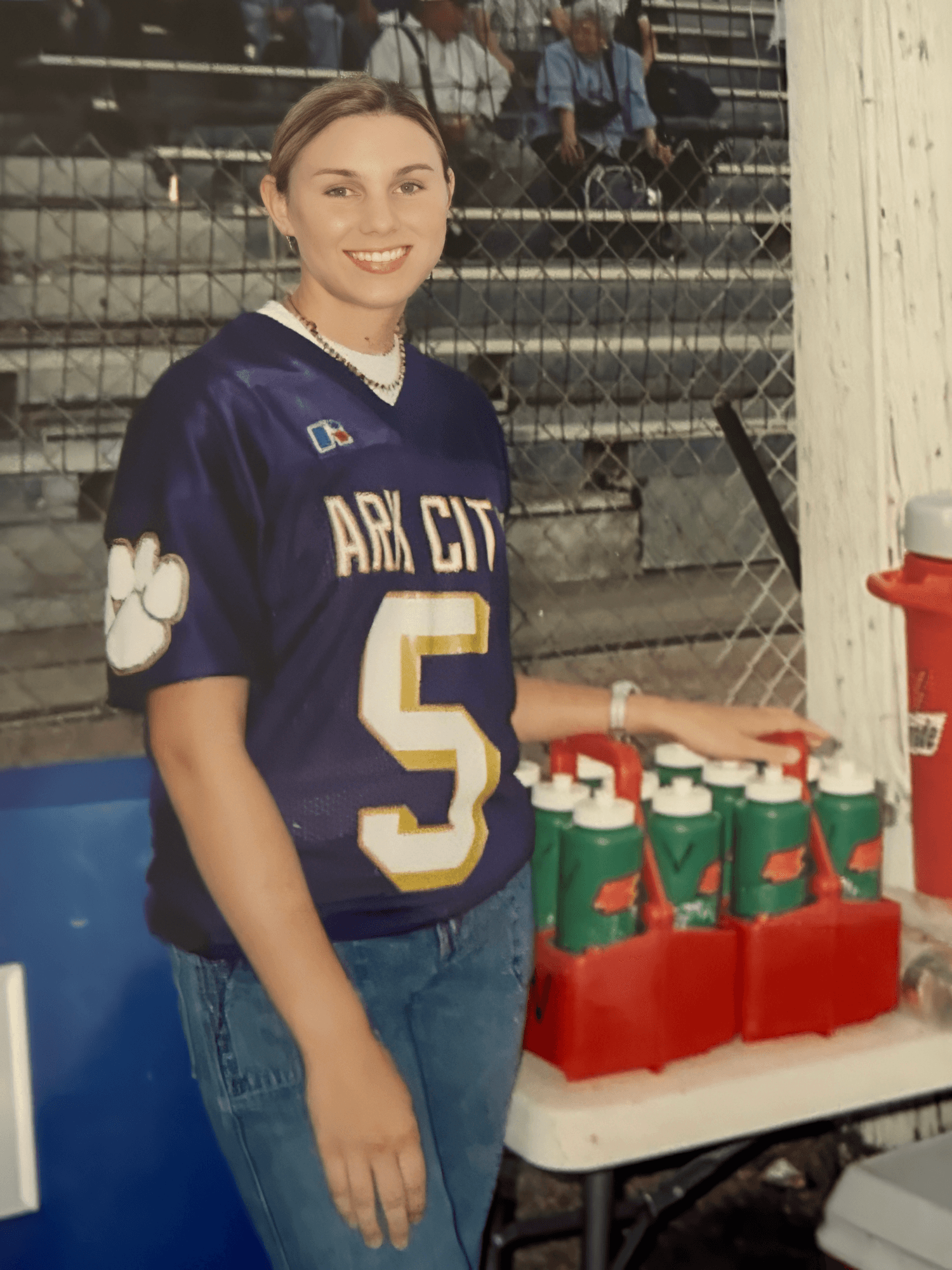 Andrea Stover, host of Game Day Her Way podcast