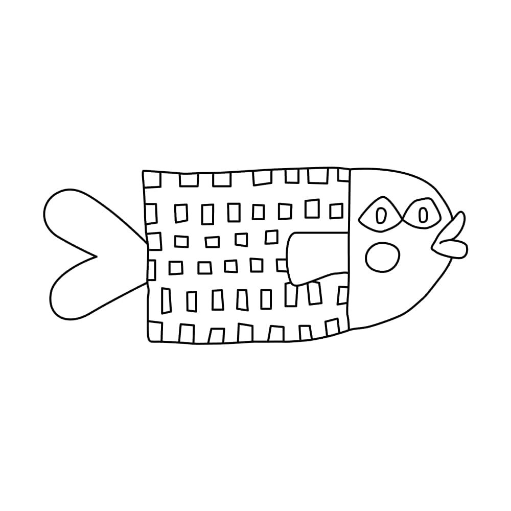 Whimsical Fish #0x2Tz