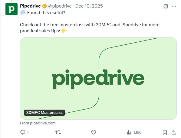 Marketing Spotlight: Pipedrive Marketing Strategy Top-Performing Content