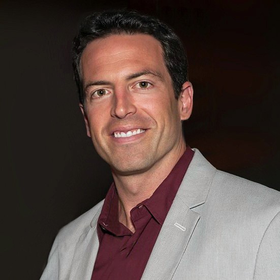 woman wearing black crew-neck shirt