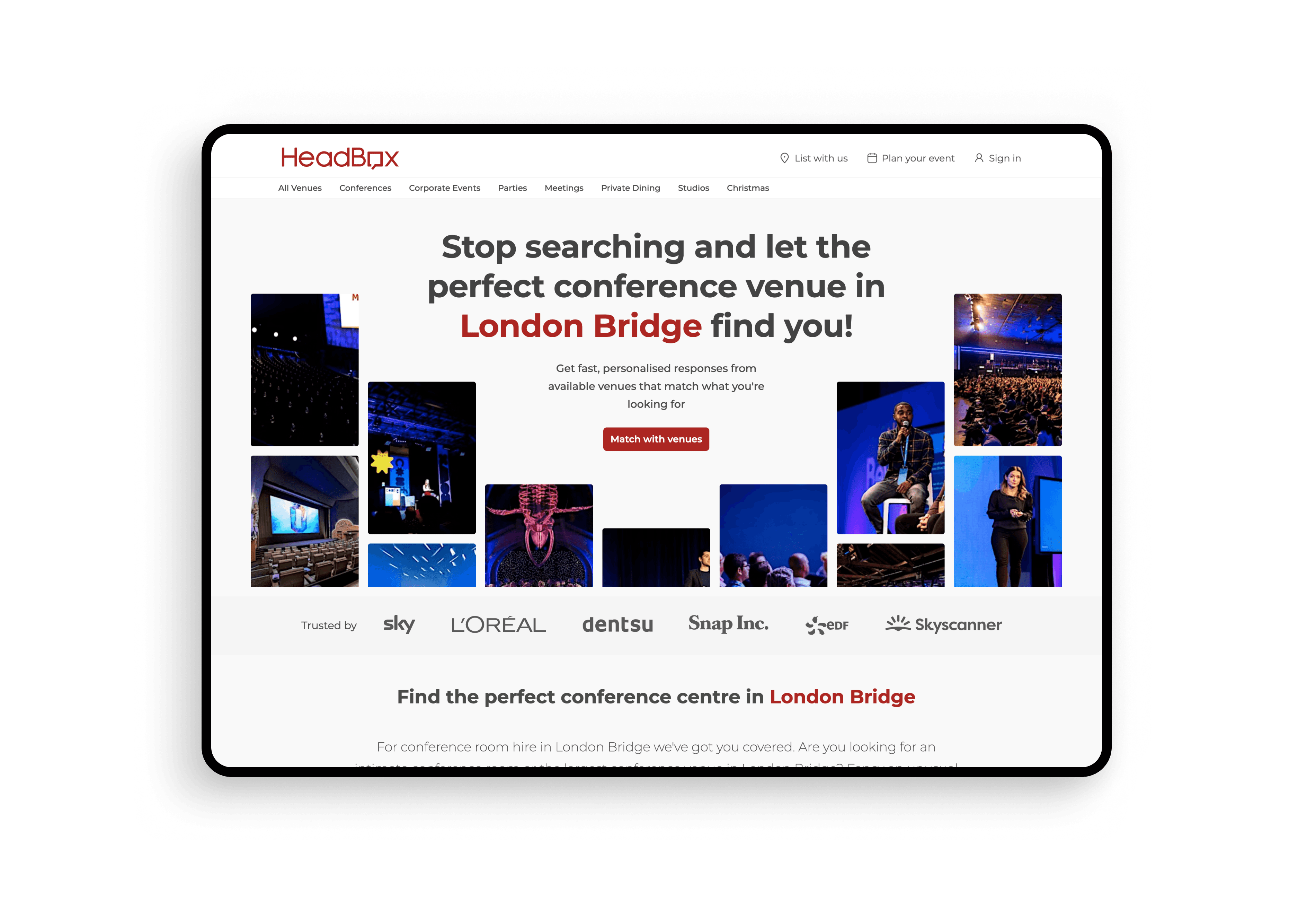 Headbox marketplace 