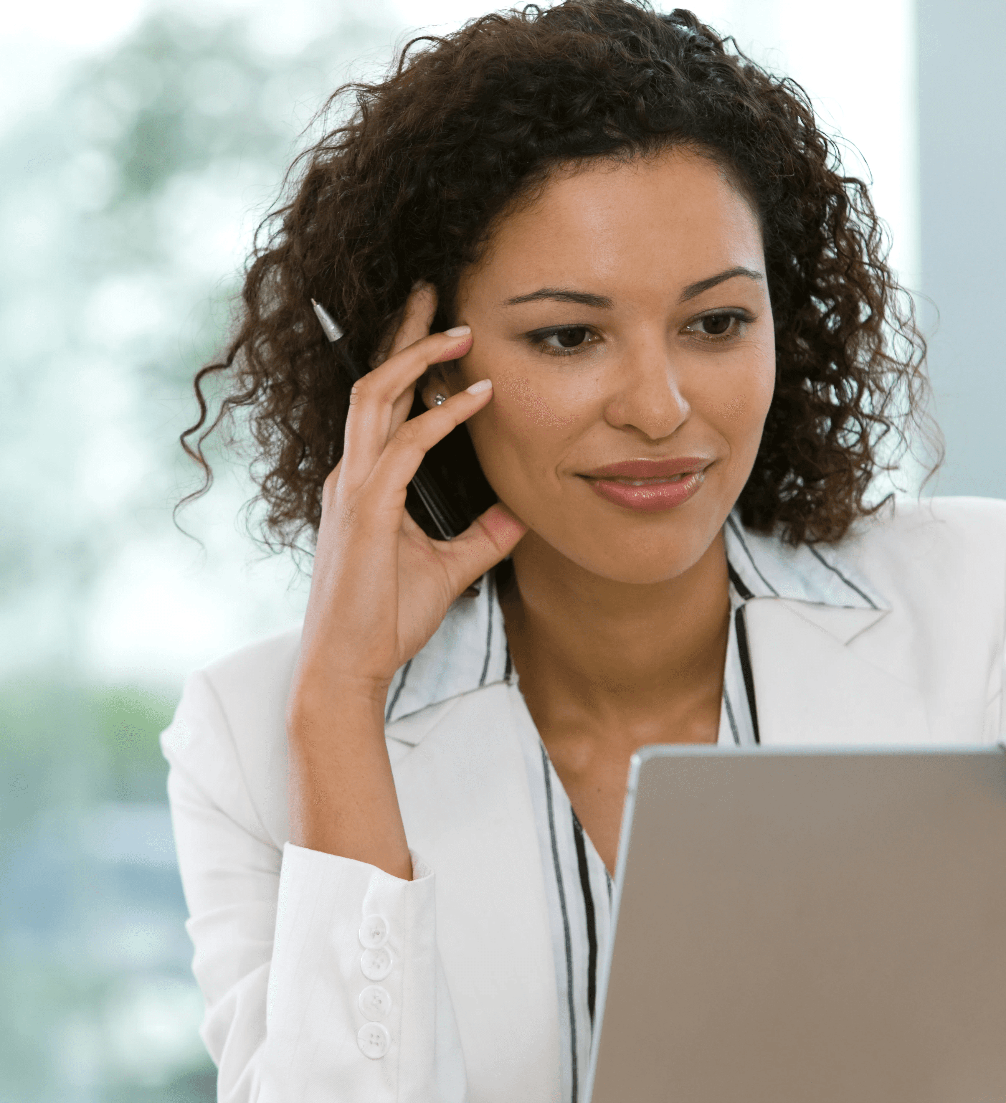 smiling happily caregiver hugging her old
