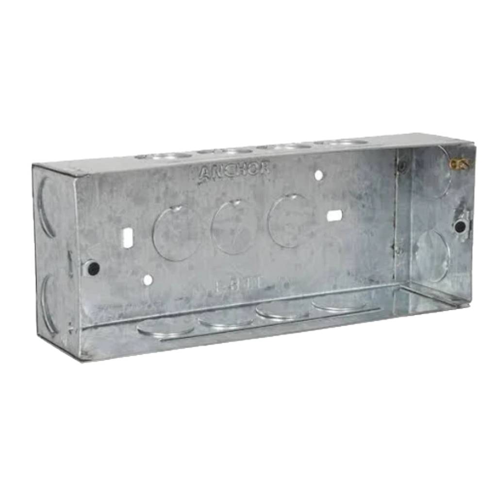 6 Module Metal Box