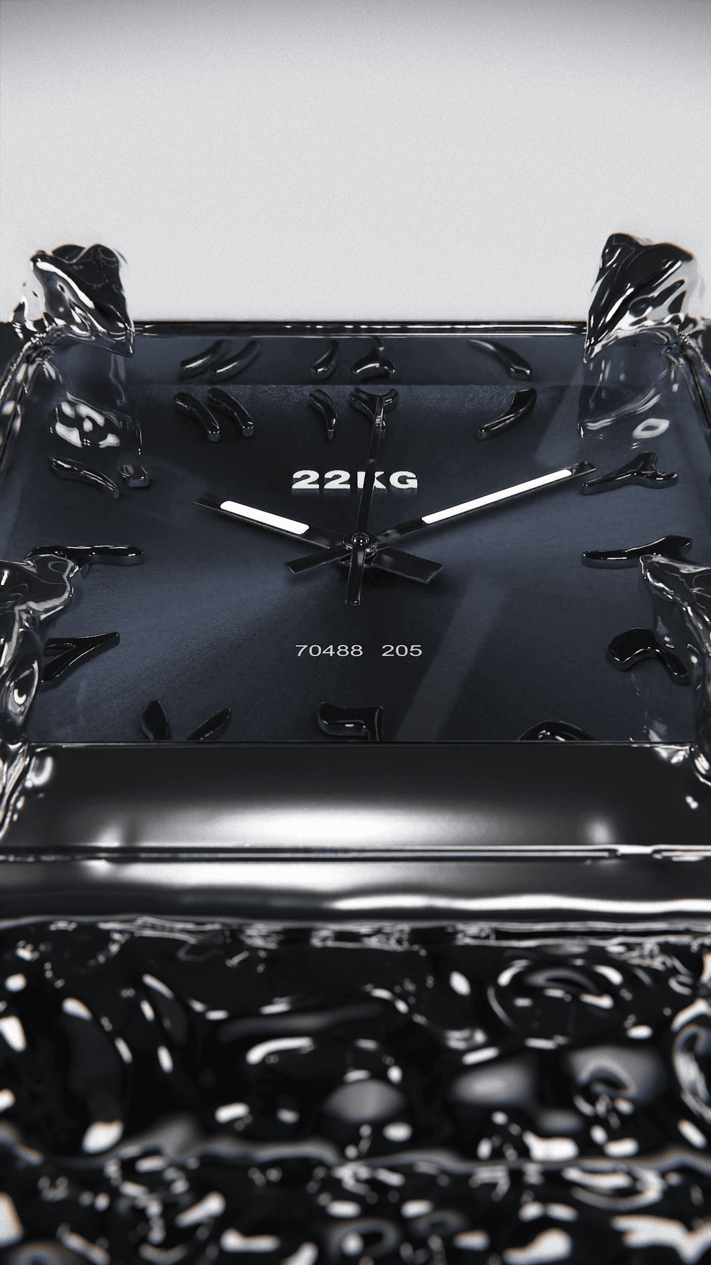 22kg canine watch - face view