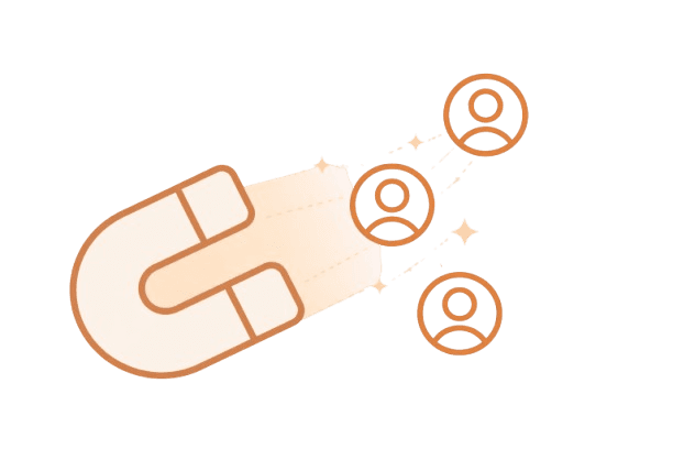 magnet and users illustration for user keep coming back to app