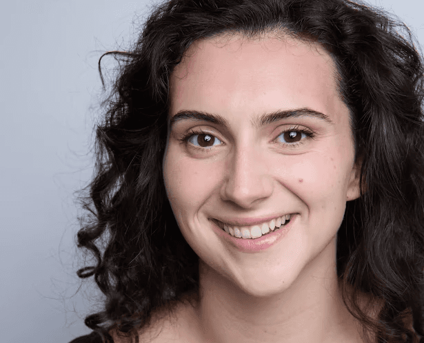 Athlete winning a race