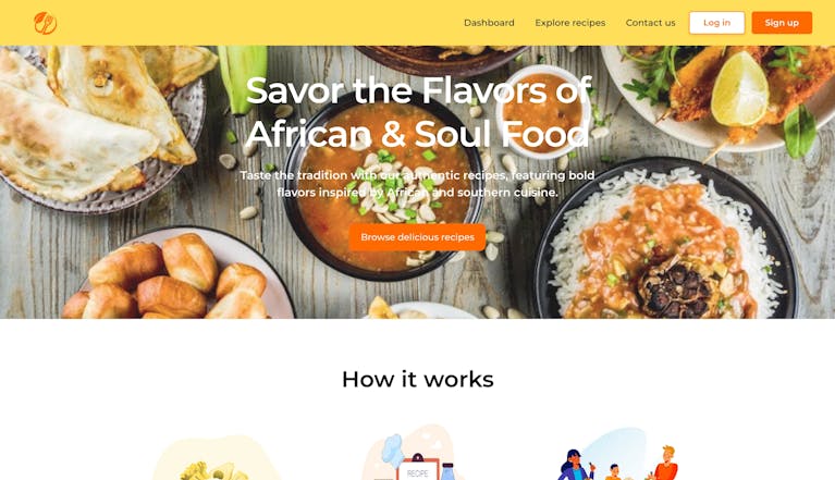 Whats2eat Landing Page