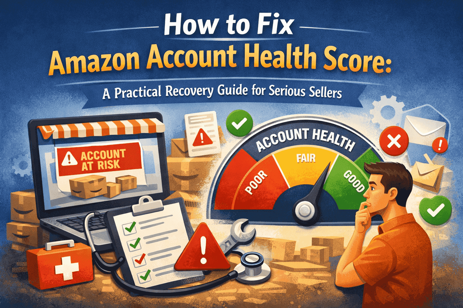 How to fix Amazon account health score: A practical recovery guide for serious sellers
