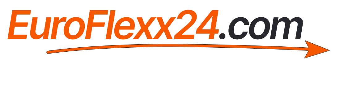 EuroFlexx24 Logo, transparenter Hintergrund