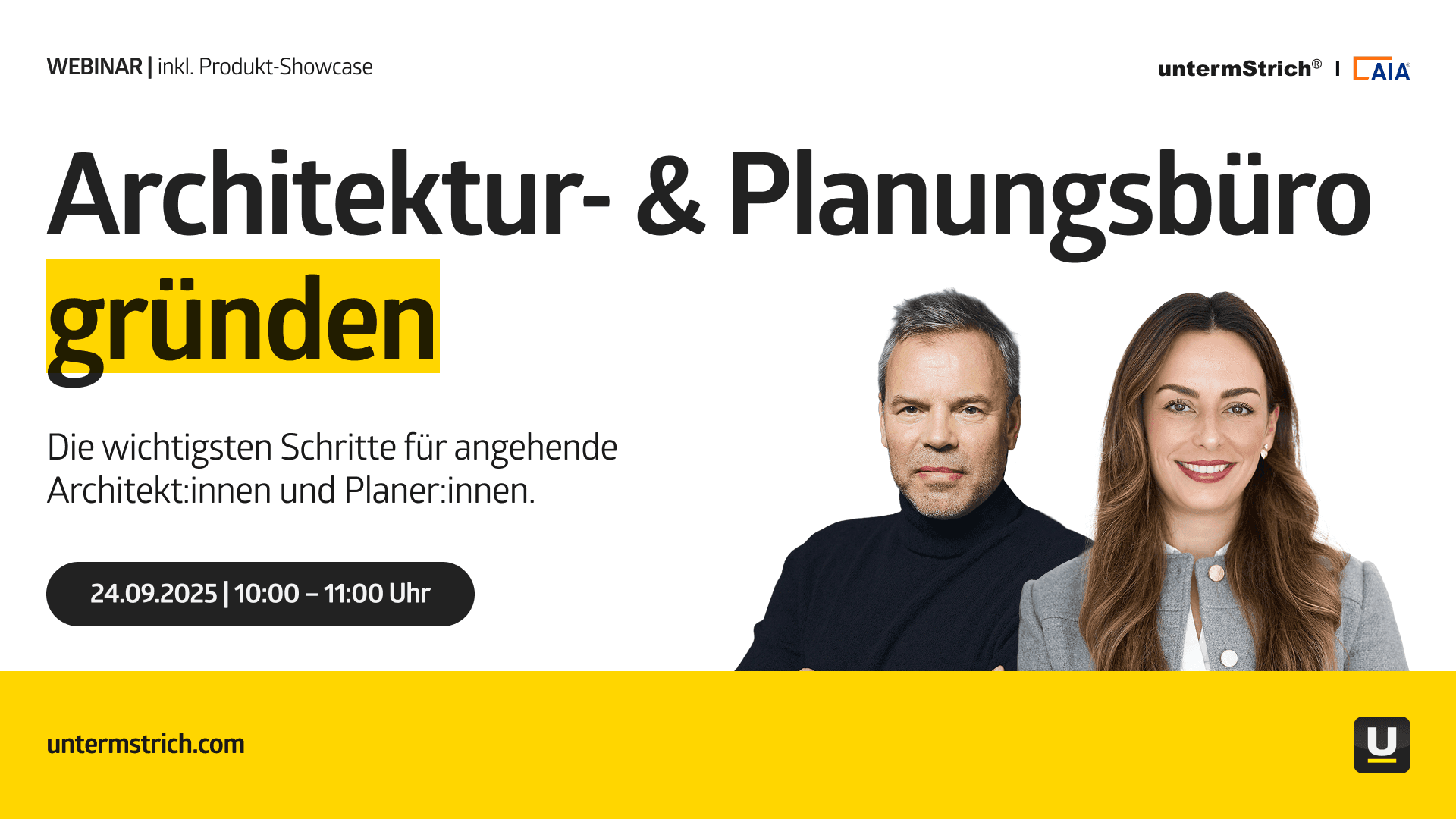 Webinar: untermStrich ONE kennenlernen am 22.04.2026