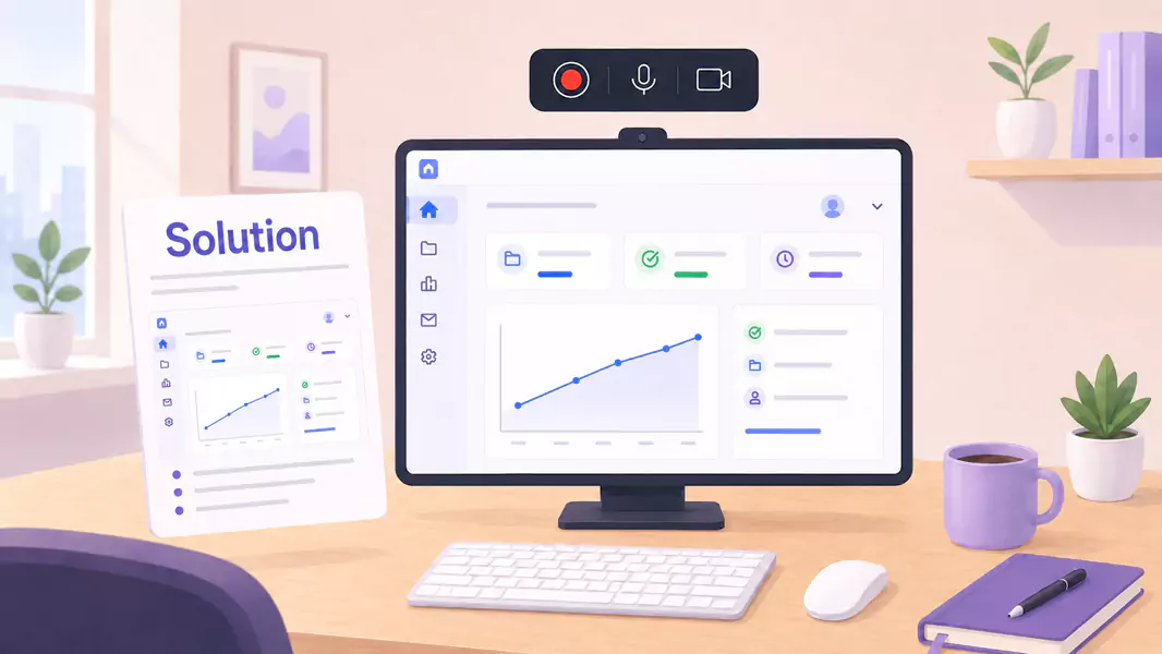 creating a help center video from a support article with Flashback Express