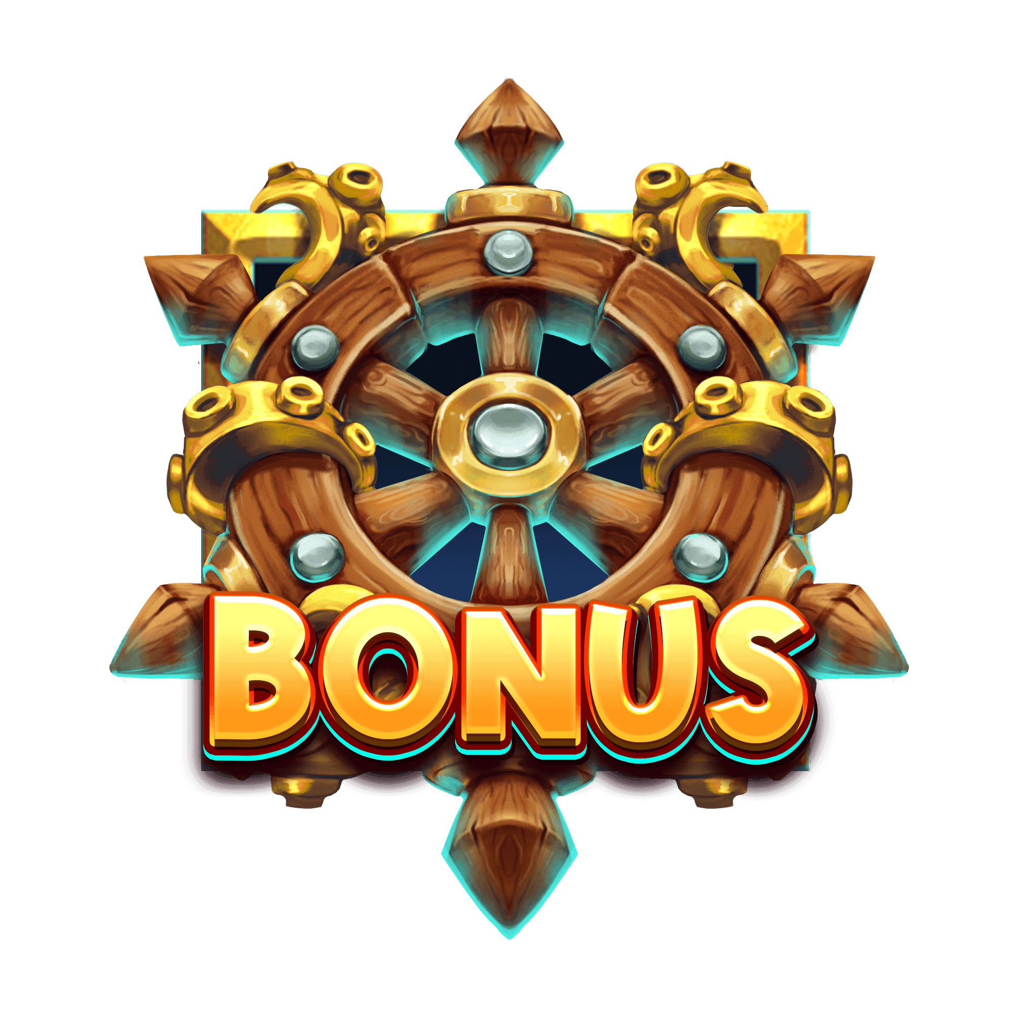 Pirates Party — les trois gouvernails du bonus Helms of Luck