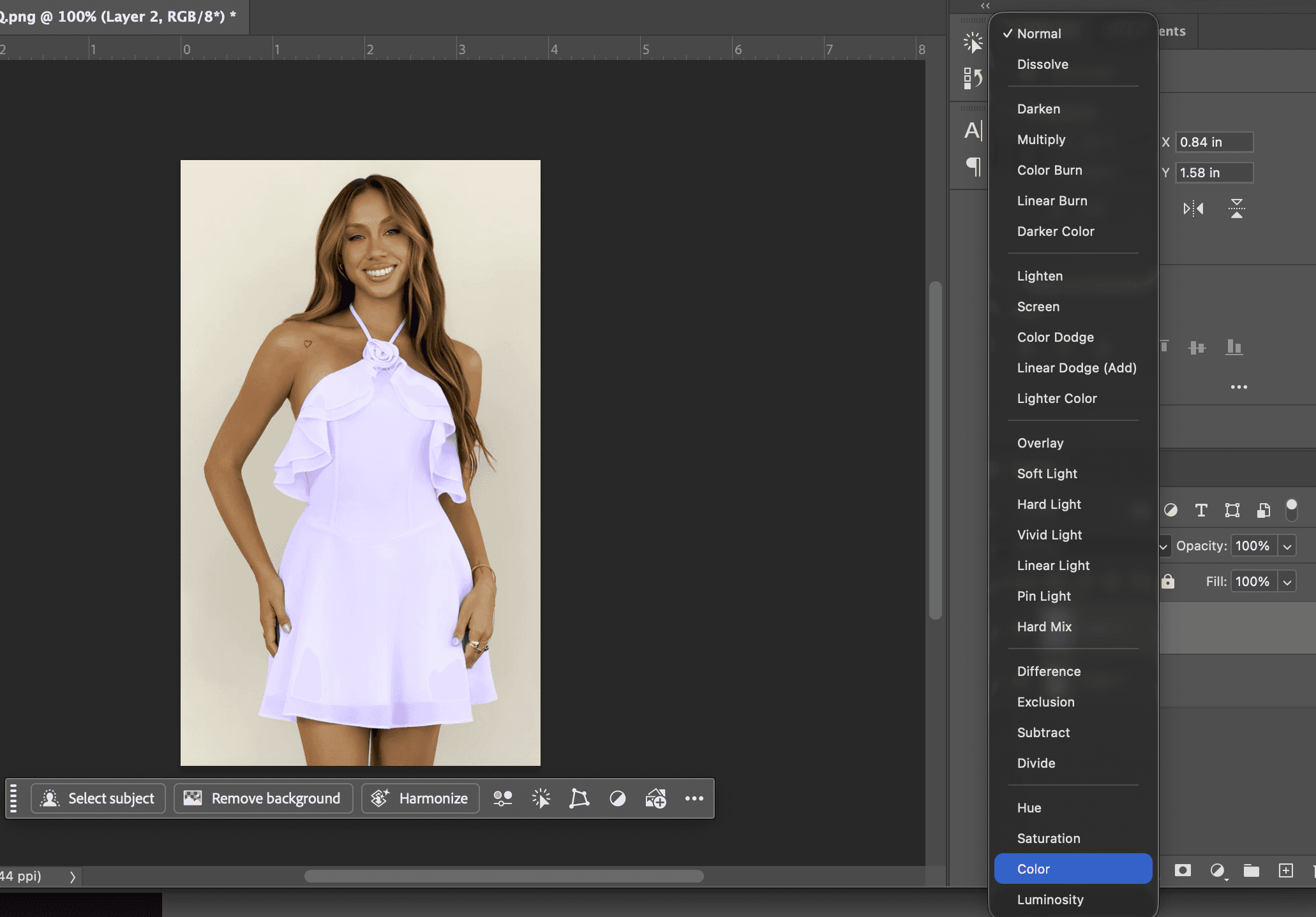 color photoshop recolor