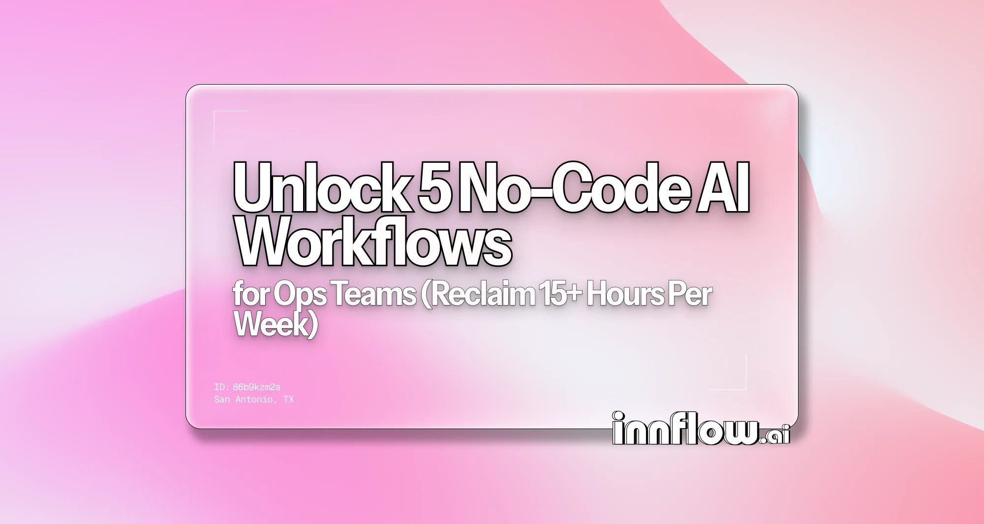 Unlock AI in Workflow: No Code Revolution for Ops Teams