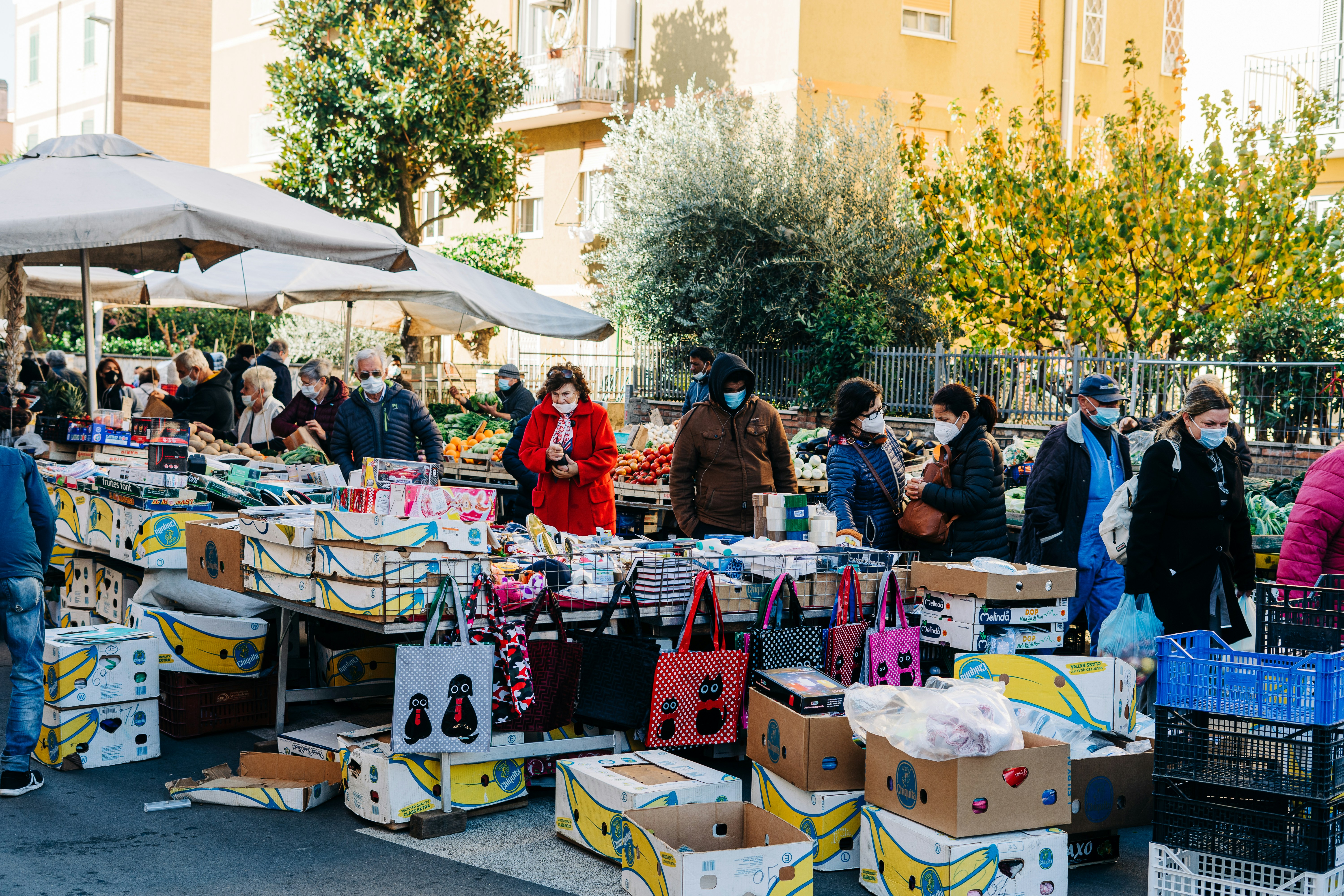 Local Market in New Zealand