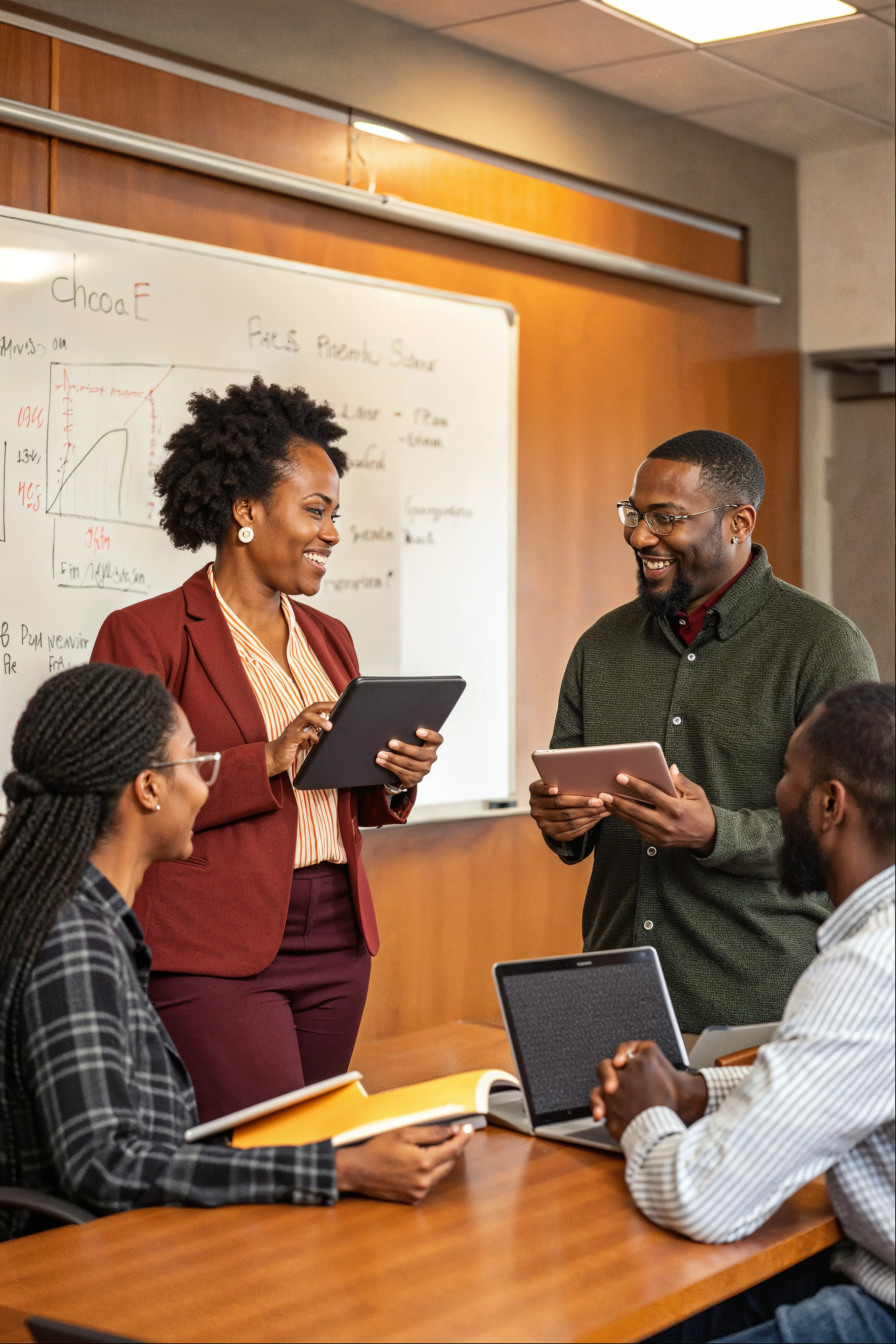 People in a boardroom
