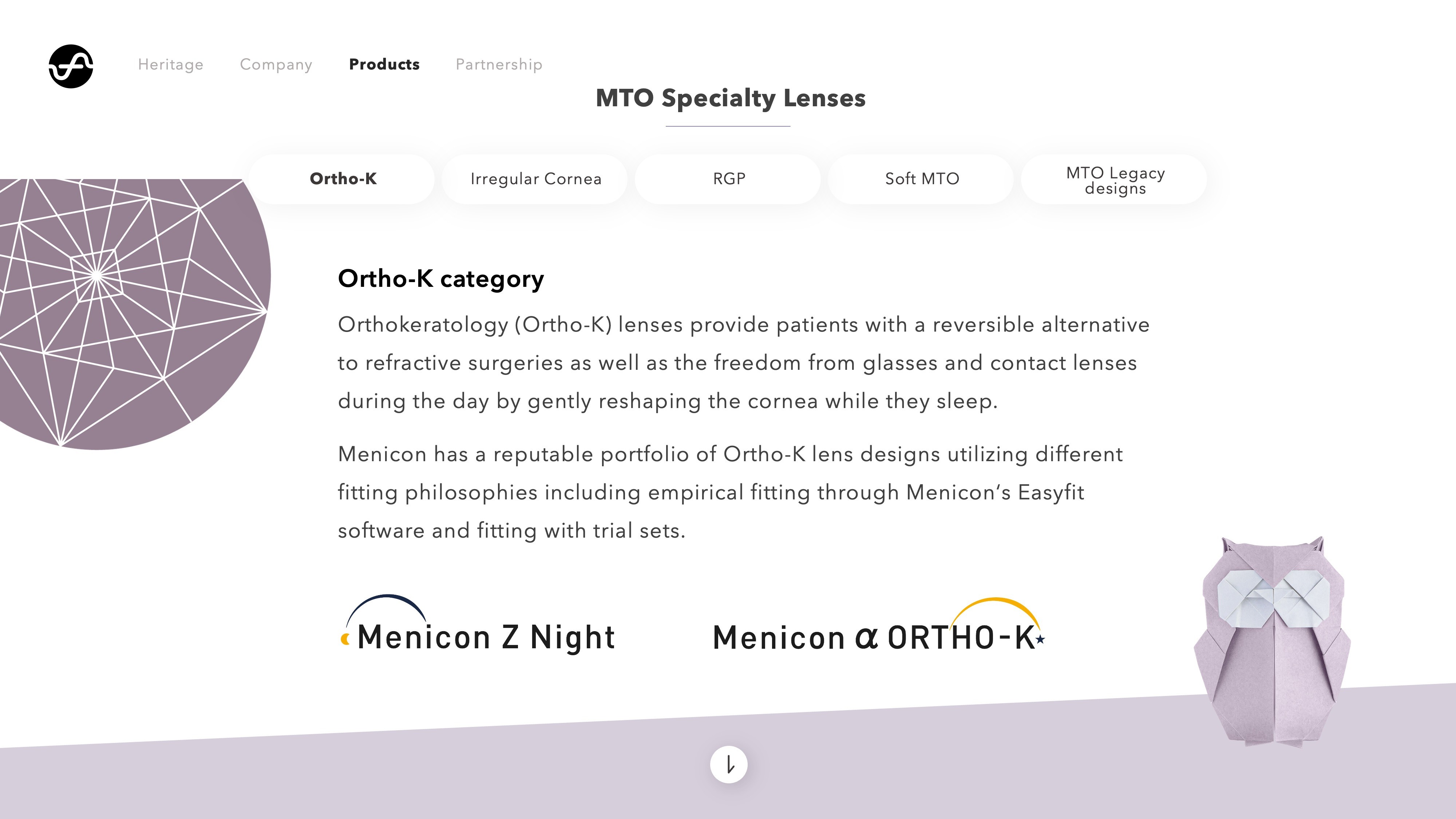 Mr.Prezident | Cases | Menicon | specialty lenses