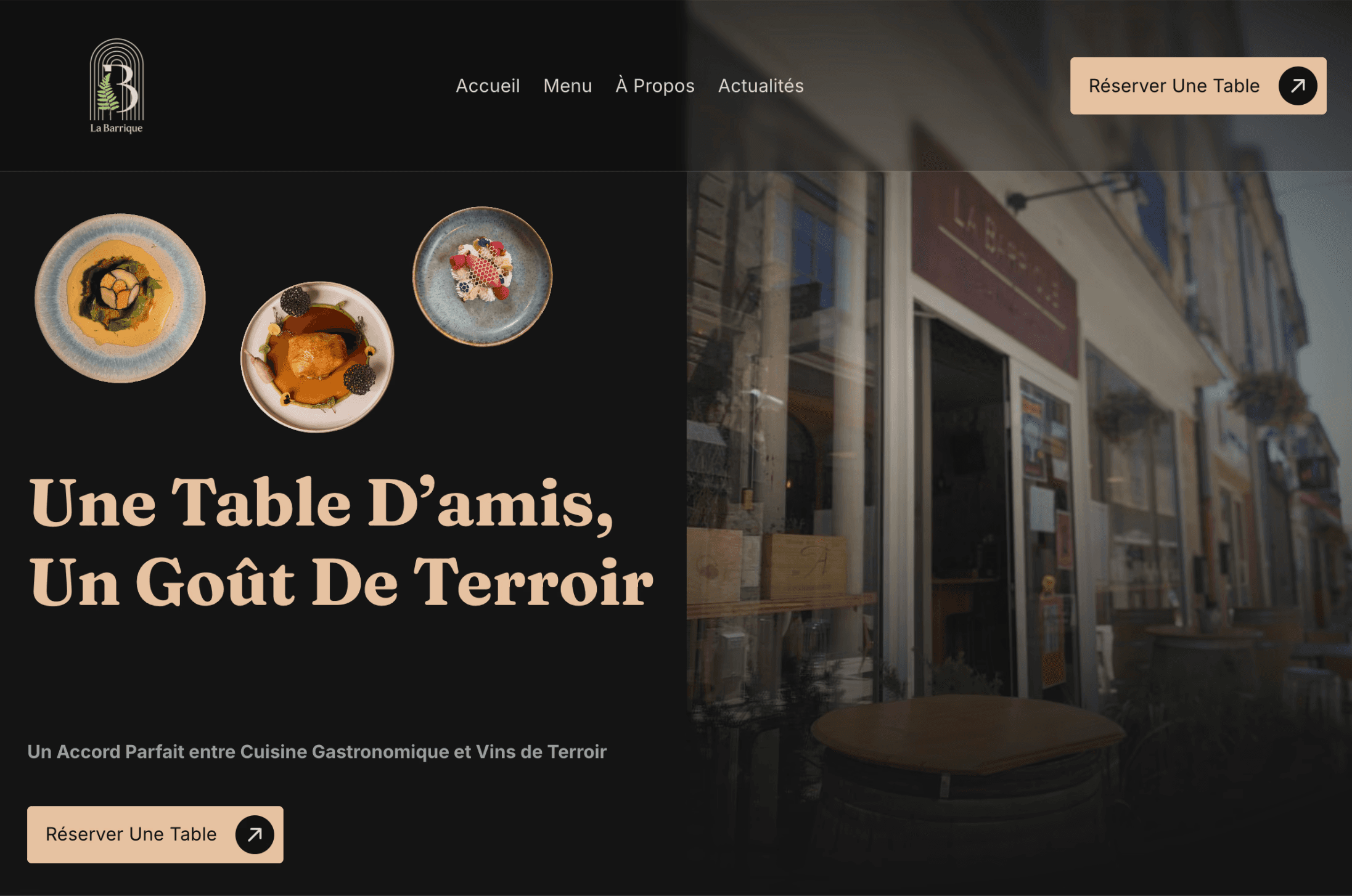 LensRef Hero section