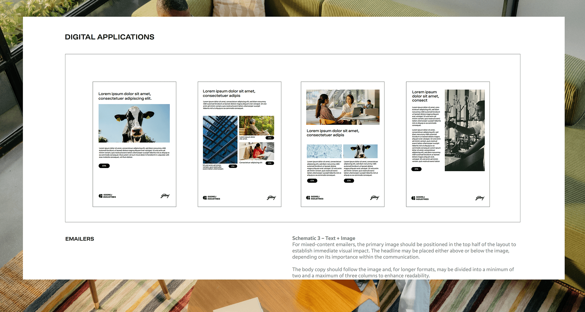 Brand guidelines for Godrej Industries