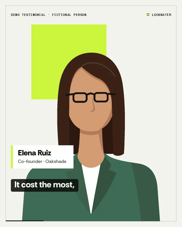 Video testimonial from Elena Ruiz (fictional)