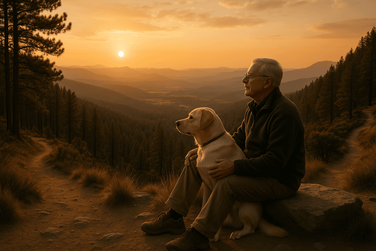 Drone shot of a running track at night