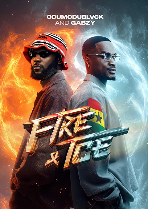 Odumodubluck x Gabzy x BlockParty Lagos Series promotional social design  — MetaCraft.