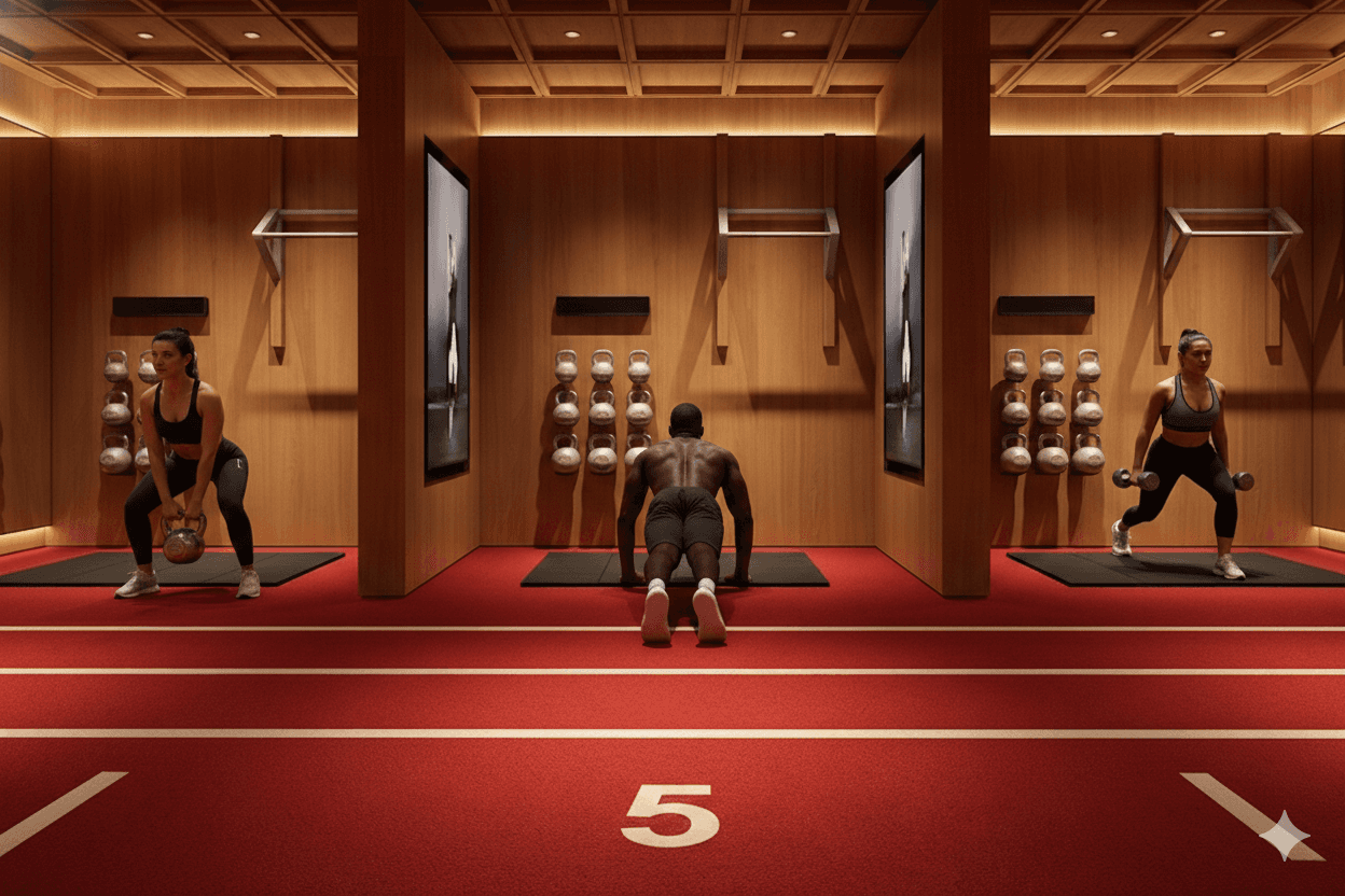 Concetrated triathlete grayscale