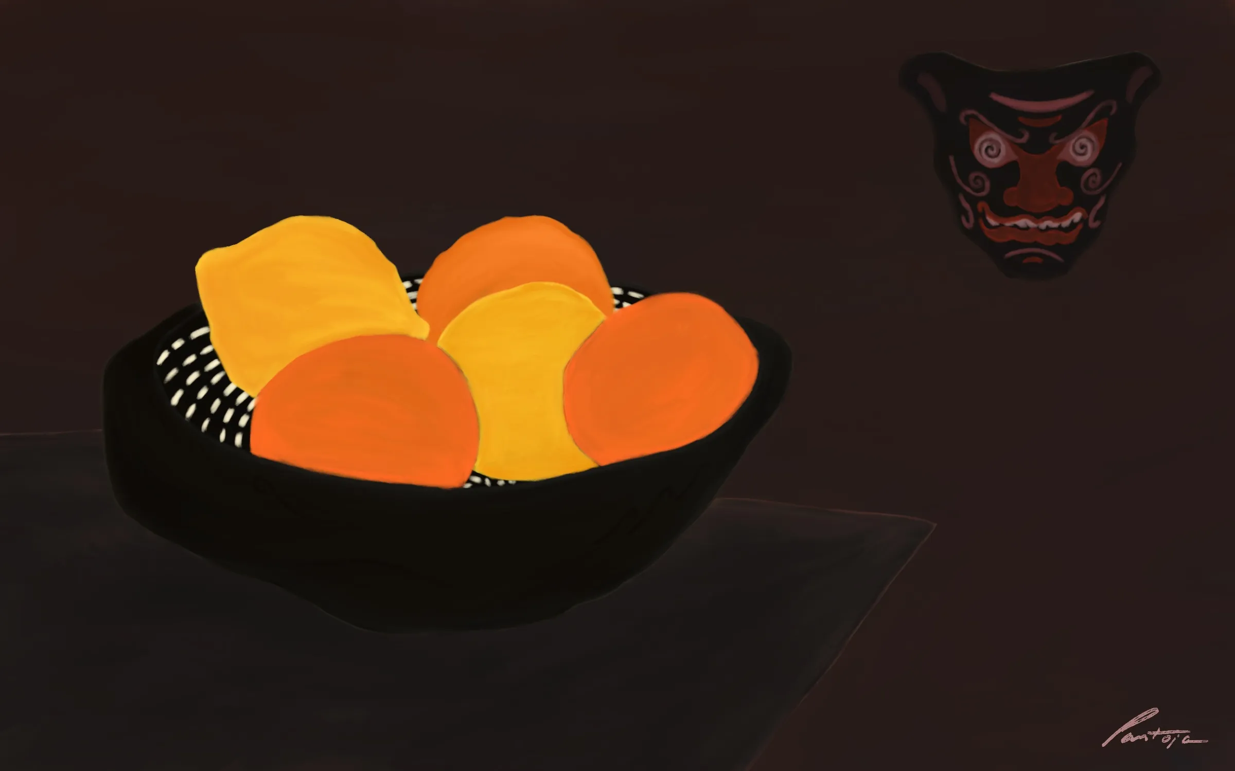 Dinner with a Mask