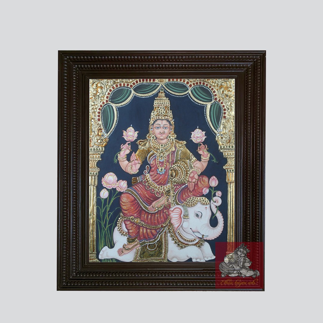 Antique Lakshmi Tanjore Painting