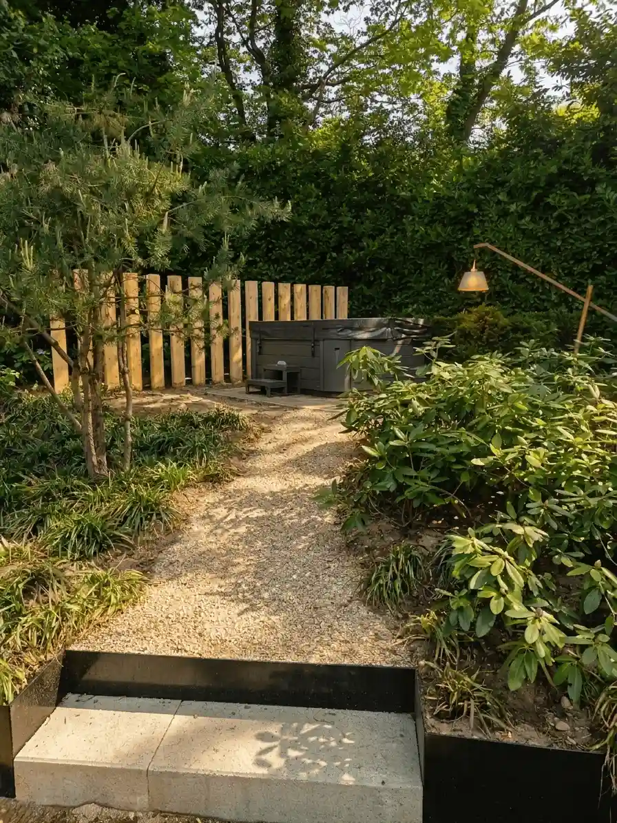 Luxe villetuinontwerp met bubbelbad in Nijmegen door Star Landscaping