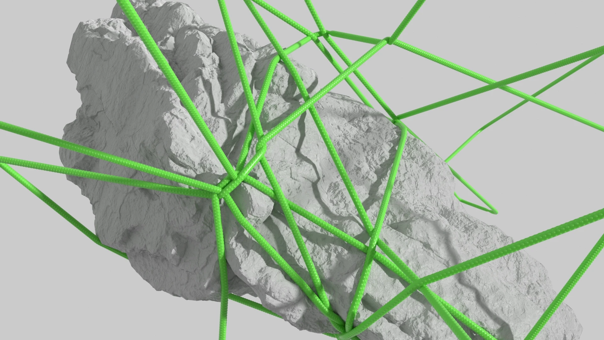 Exploded or technical-style 3D render of Bloc Pro dash camera design