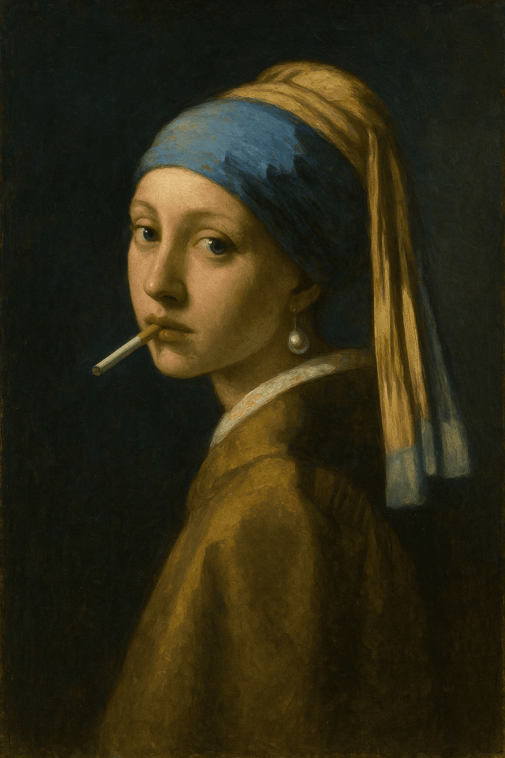 Portrait of portfolio creator – front view