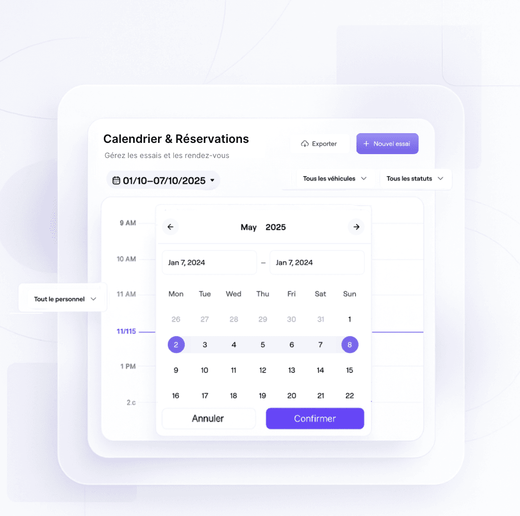 Drag and drop functionality