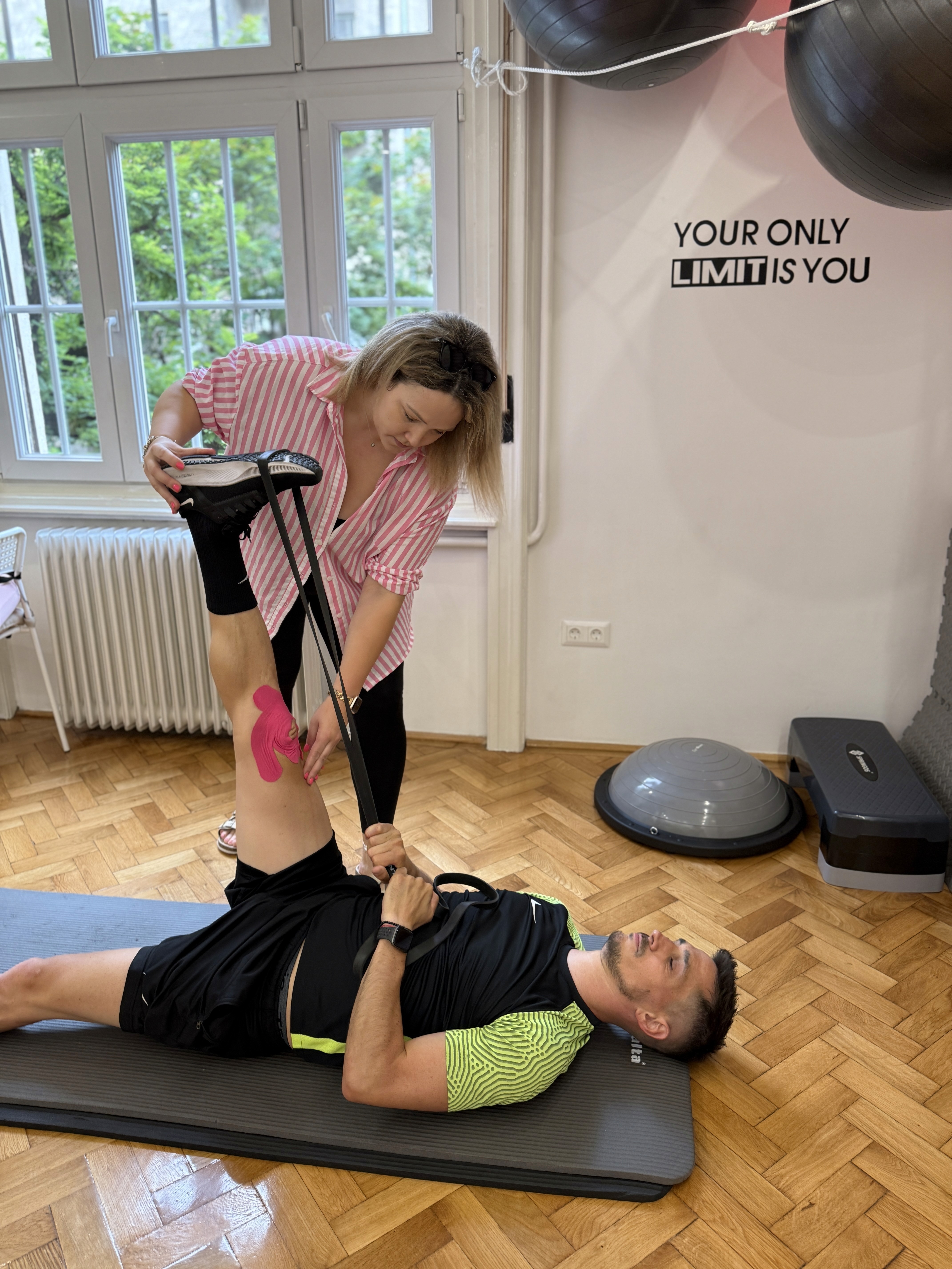 Pillanat a Physio Freedom praxisából