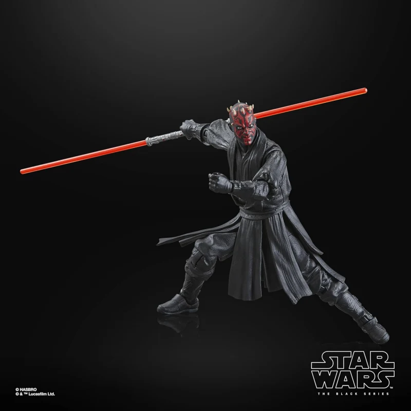 The Black Series Darth Maul 'The Phantom Menace' figure.