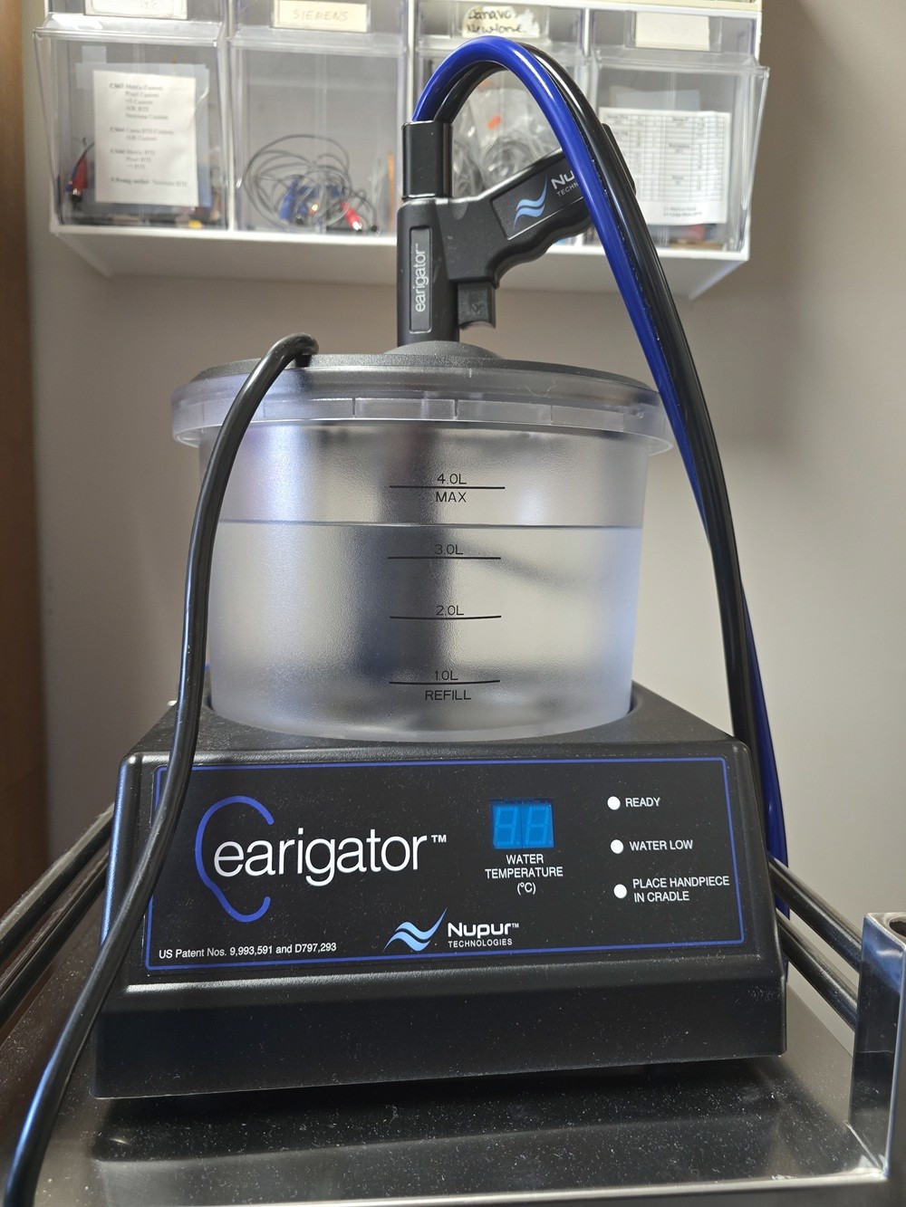 Earigator earwax removal