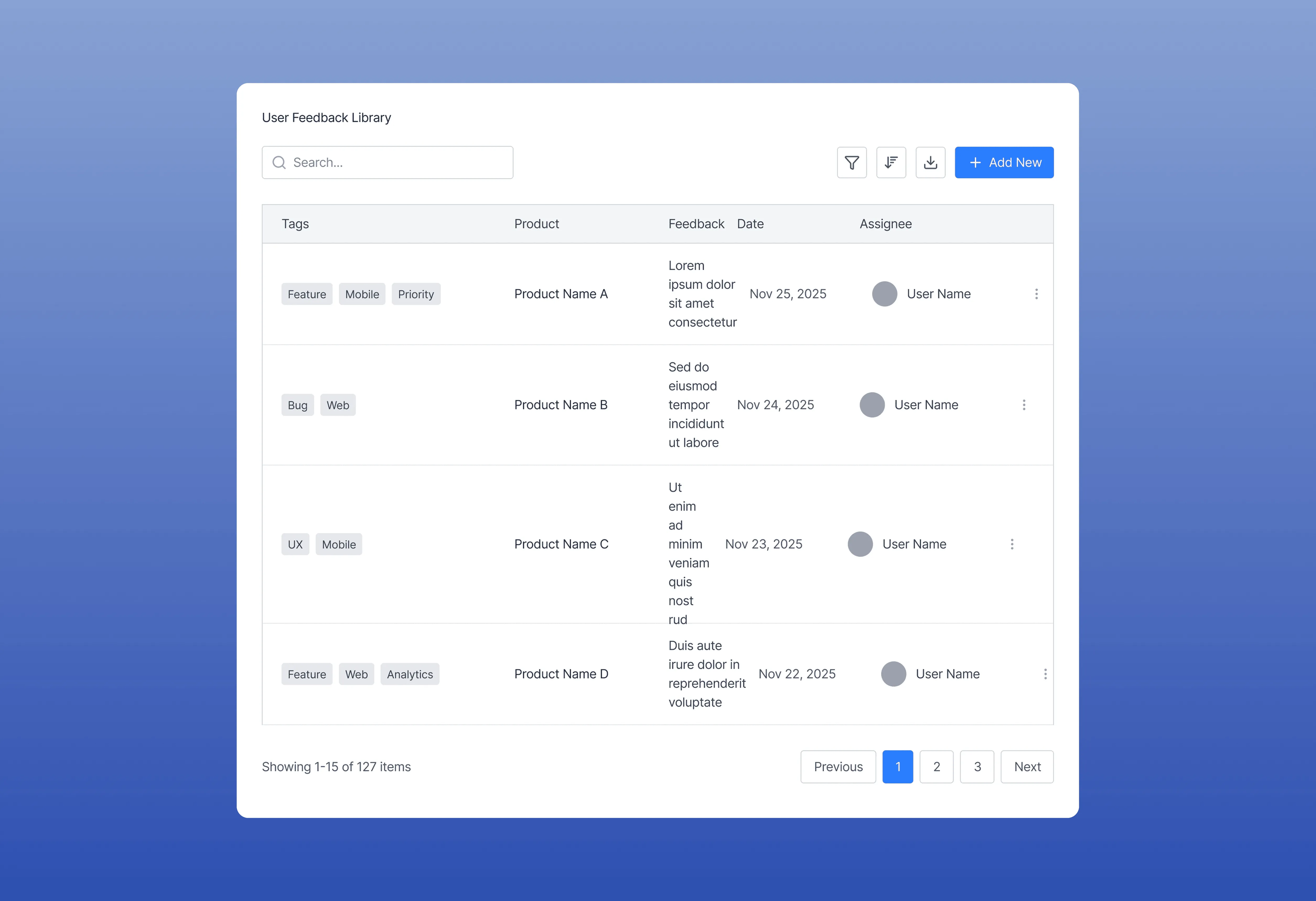 Full Dashboard