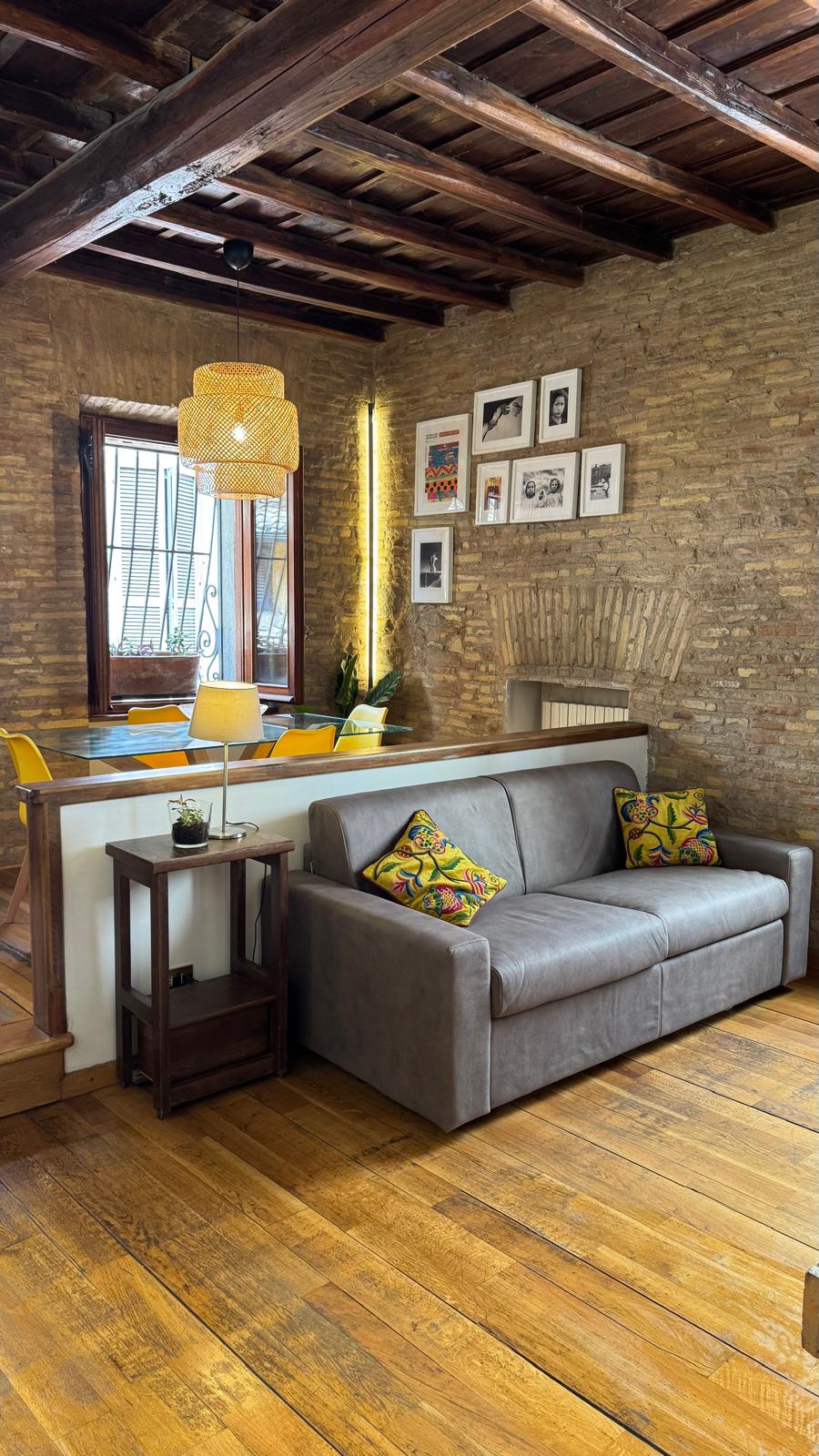Modern kitchen island with bar chairs