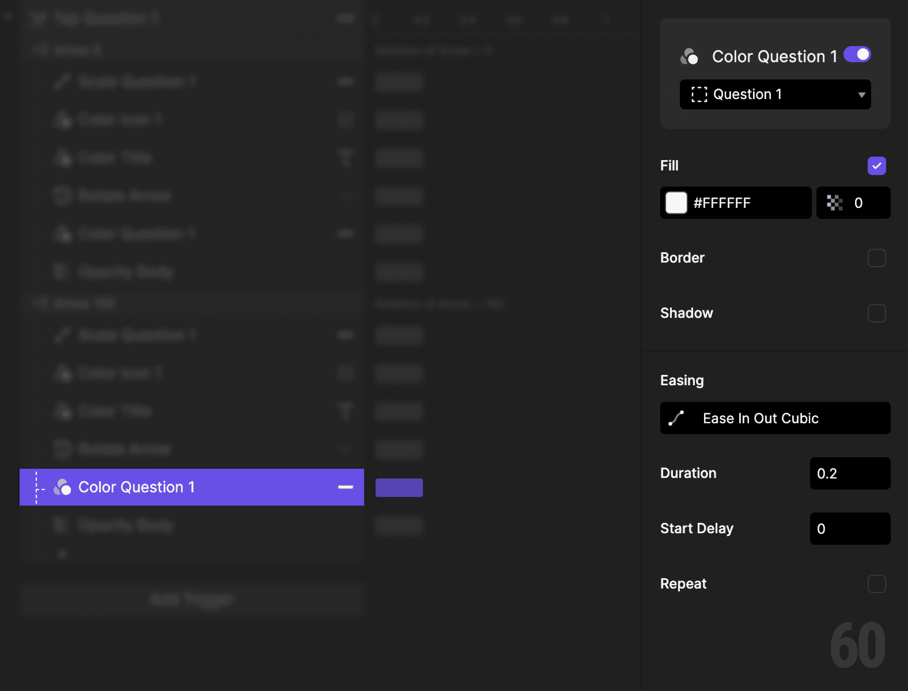 This is a screenshot of Step 14: Reset container background.