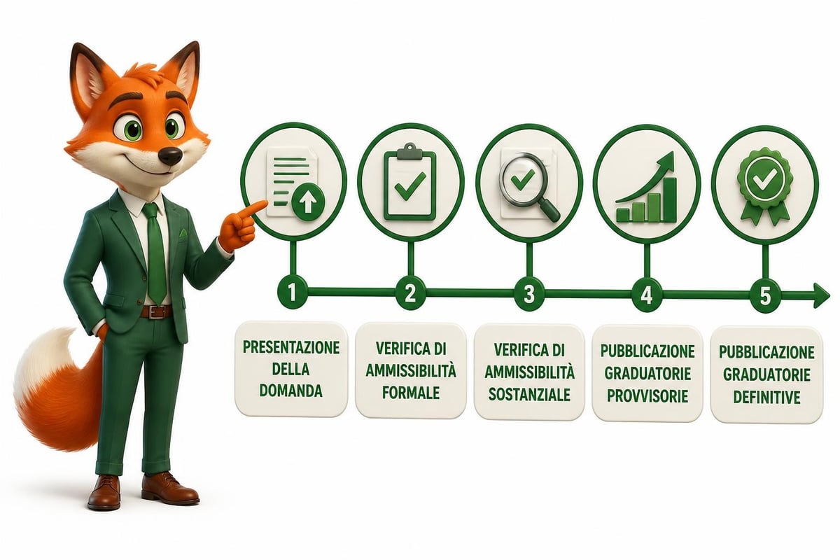 Processo ammissibilità graduatoria
