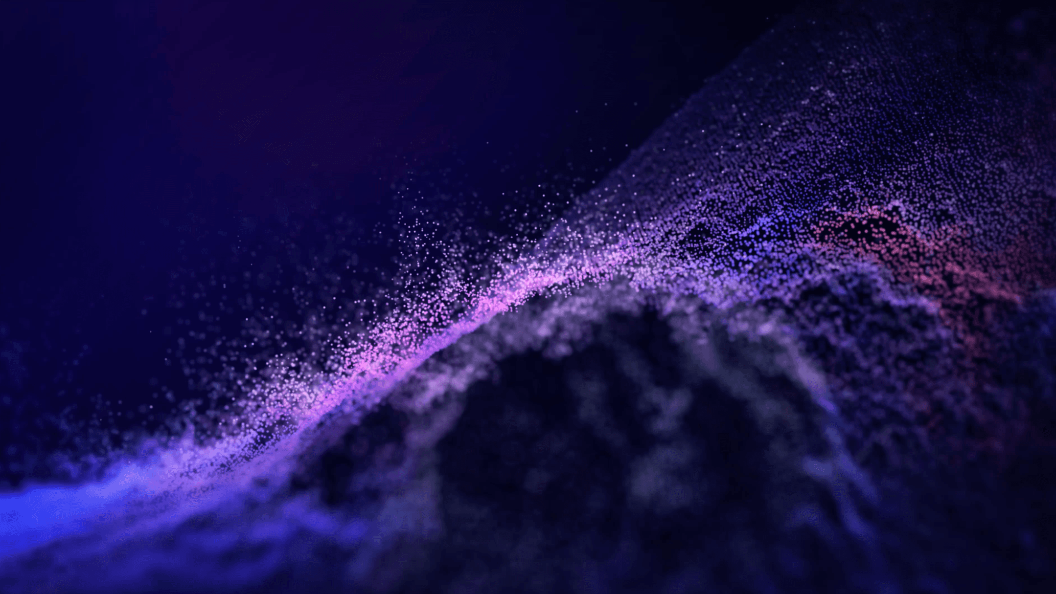 Abstract purple dots