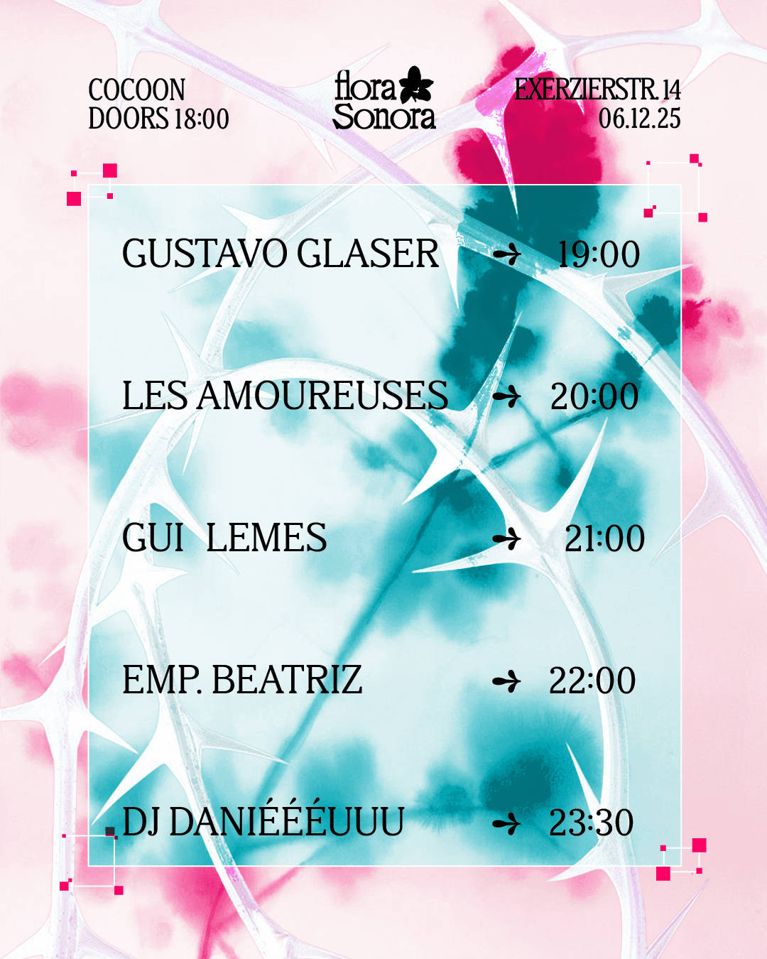 Flora Sonora Nº3 Lineup