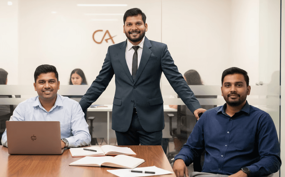 Diksha, a Tax advisor sitting in her office
