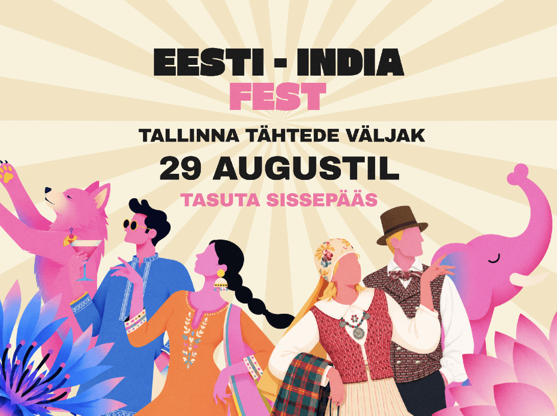 Jaanipaev in estonia celebrated in the countryside
