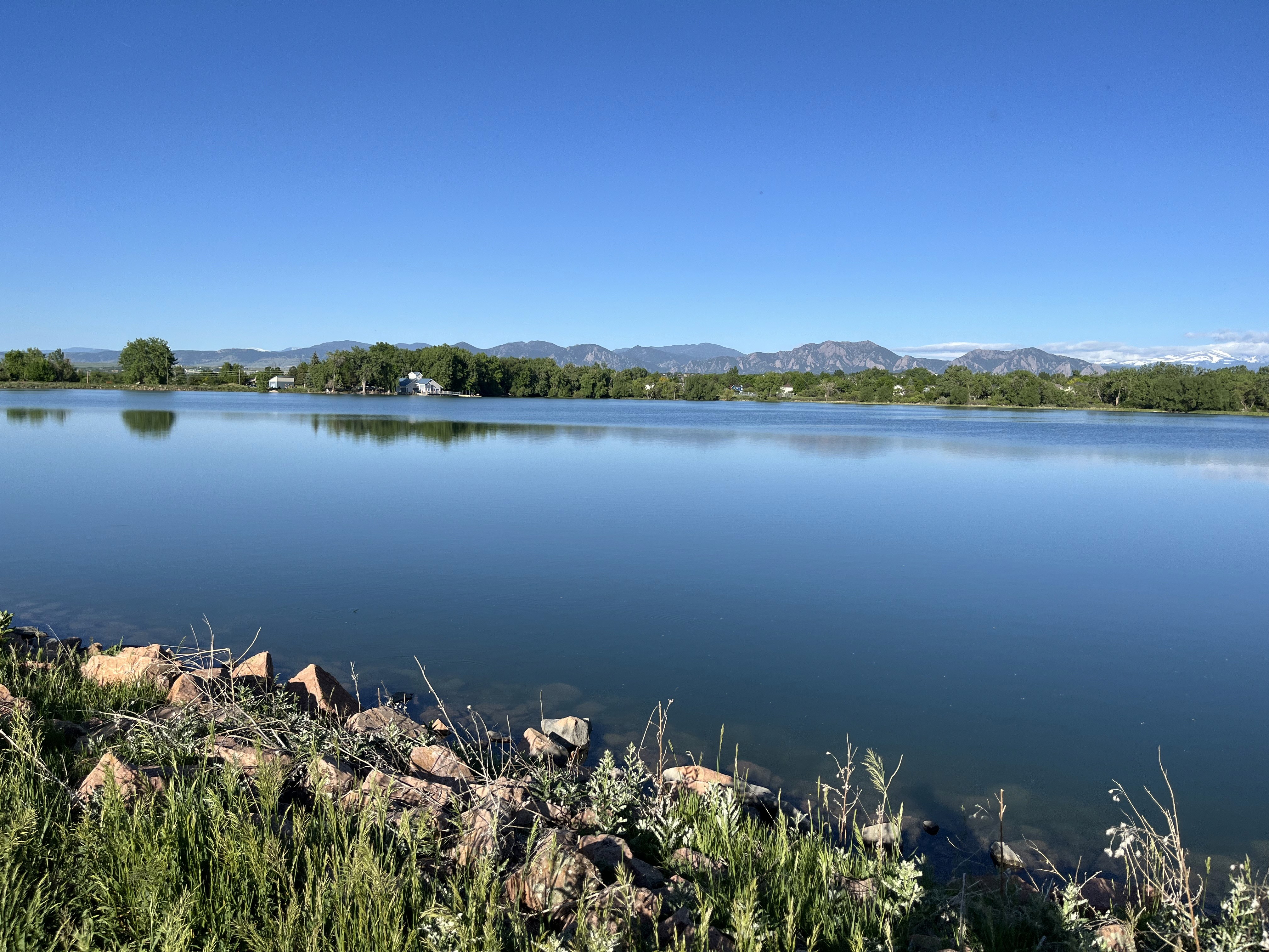 Wankea Lake in Lafayette Colorado near the Office Headquarters