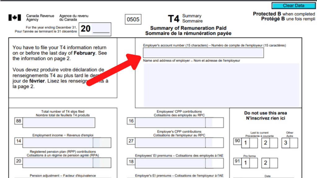 year-end payroll reporting has projected effects on T4/T4As/RL-1s.
