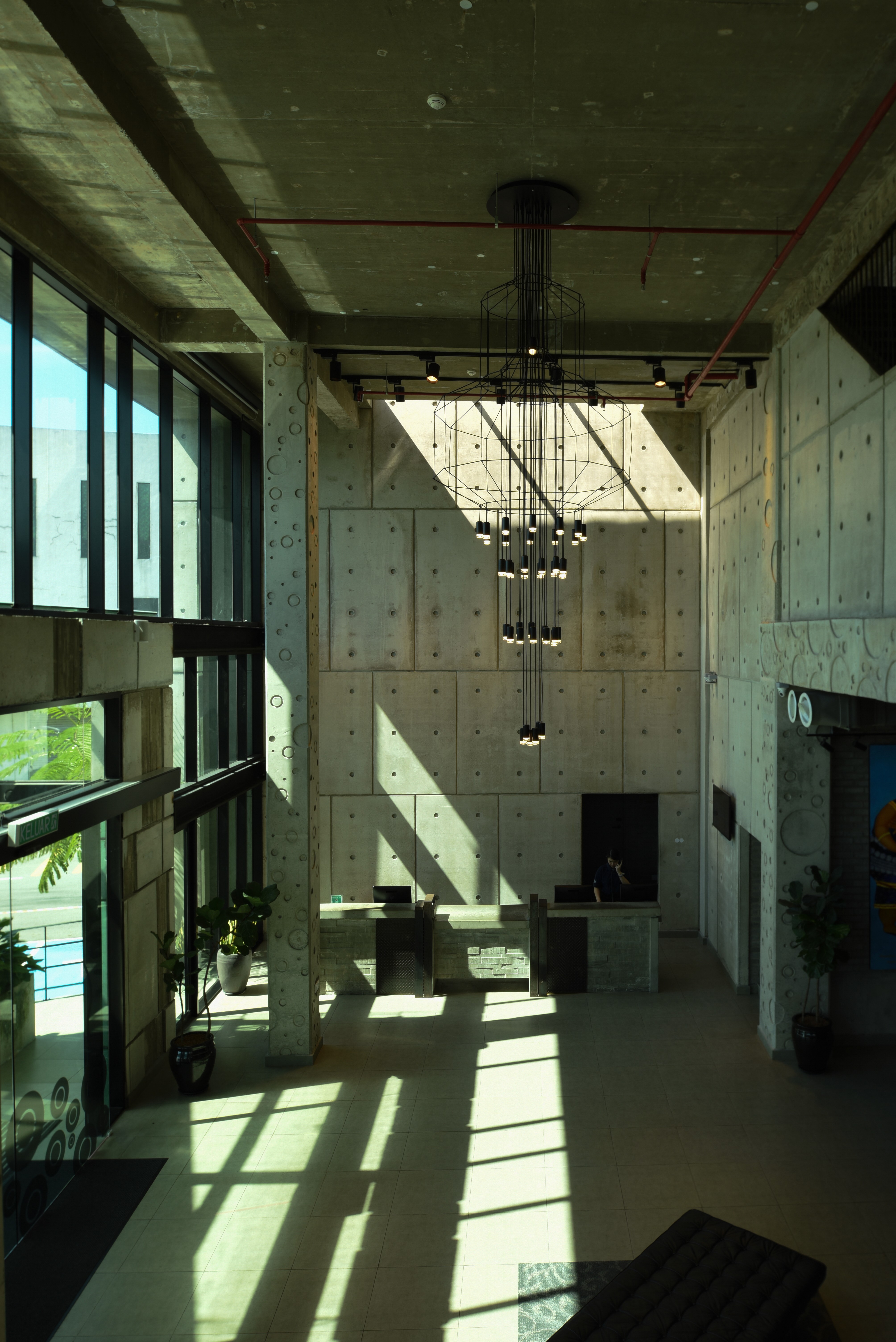 Interior view of Ibis Style Hotel project by Asima Architects