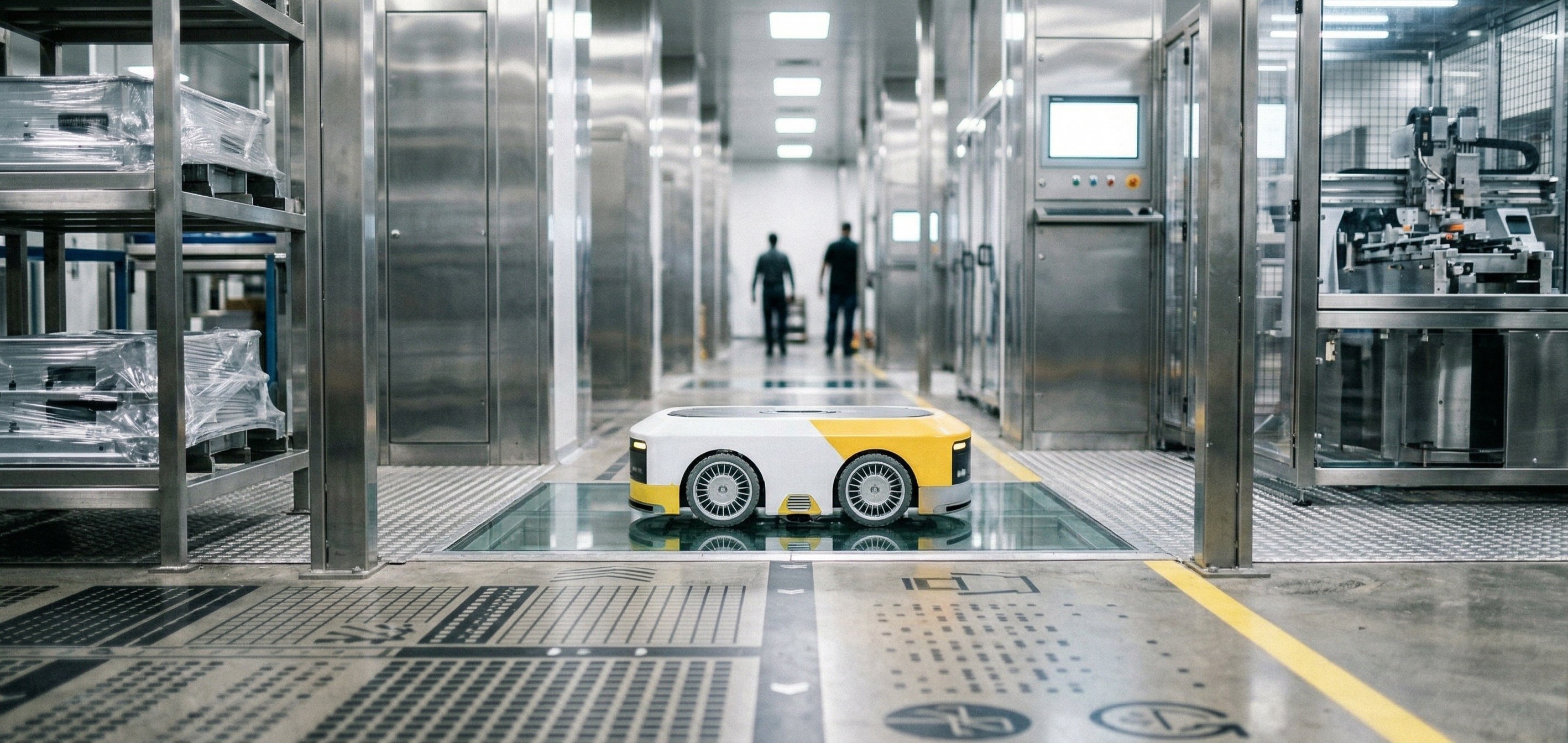 AMR moving in threshold